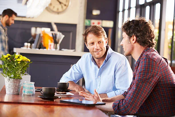 Coffee shop holiday stress and porn triggers