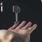 man's hand with multiple keys hovering above it Ever Accountable iOS update for accountability apps